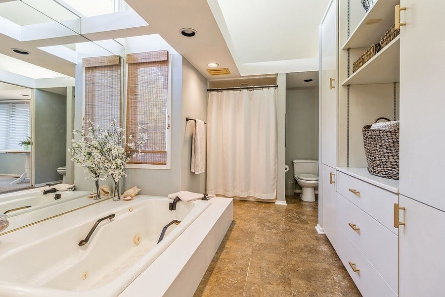 Master bathroom