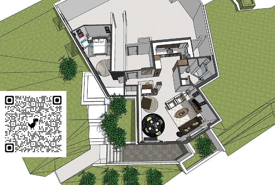 Floor plan and
neighborhood amenities
