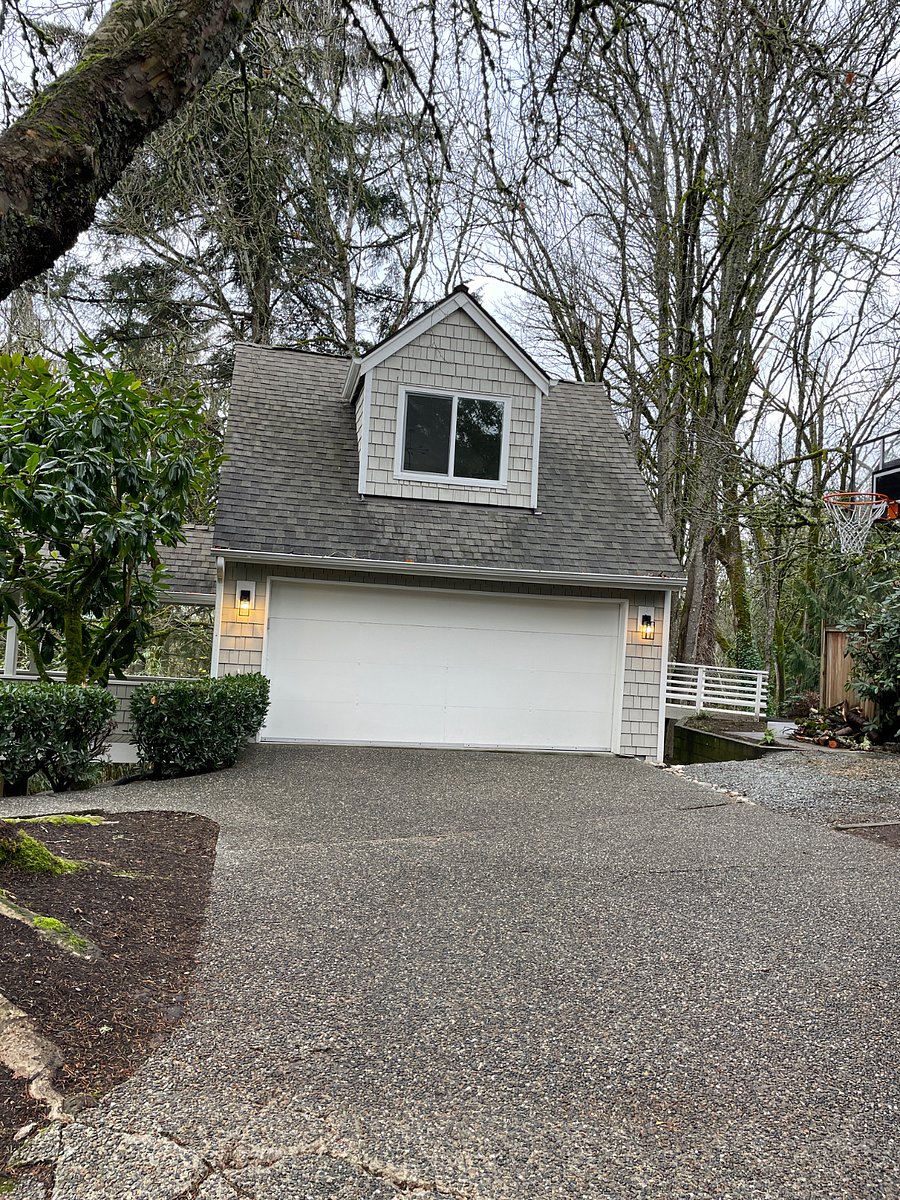 Gravel Parking Spot shown on the bottom right of picture