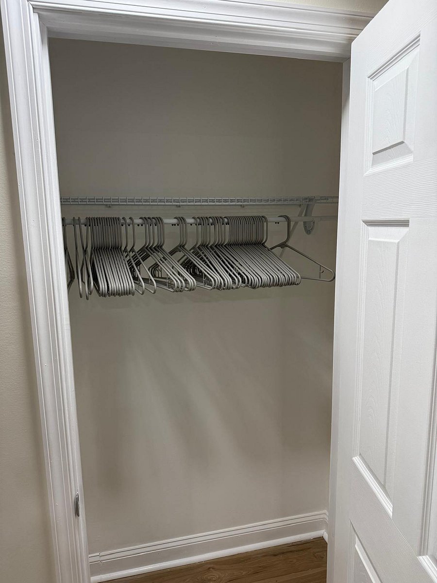 Enough Hangers for your clothes