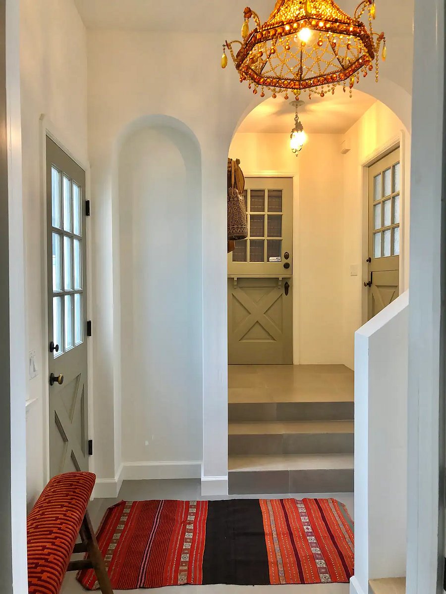 Entry Hall to upper mother in law guest quarters.
