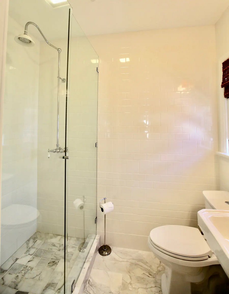Ensuite Bath 2 walk in shower - in the main house.