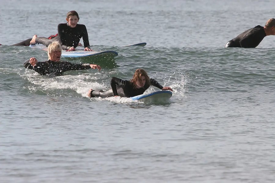 Take the family to a surfing class together.