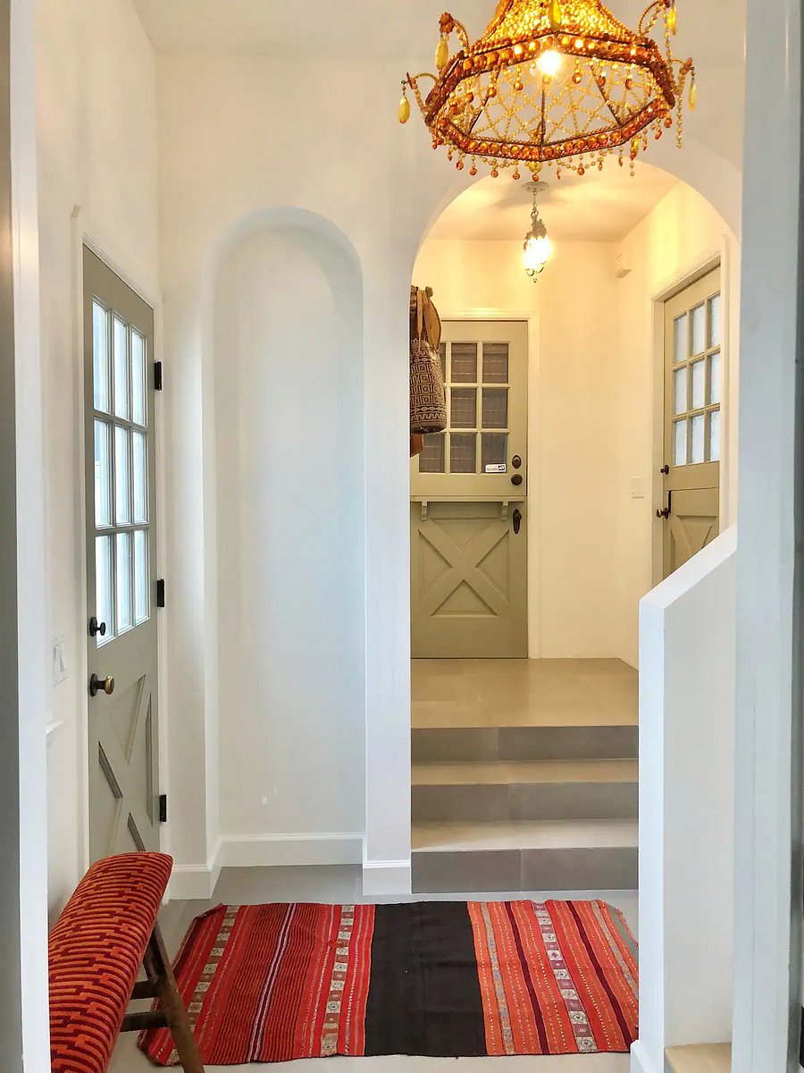 Common Hall between main house and Mother in law guest Quarters could be accessed from the main house's back door. It houses another set of washer & dryer in addition to the first set in the garage which is reserved to main house.