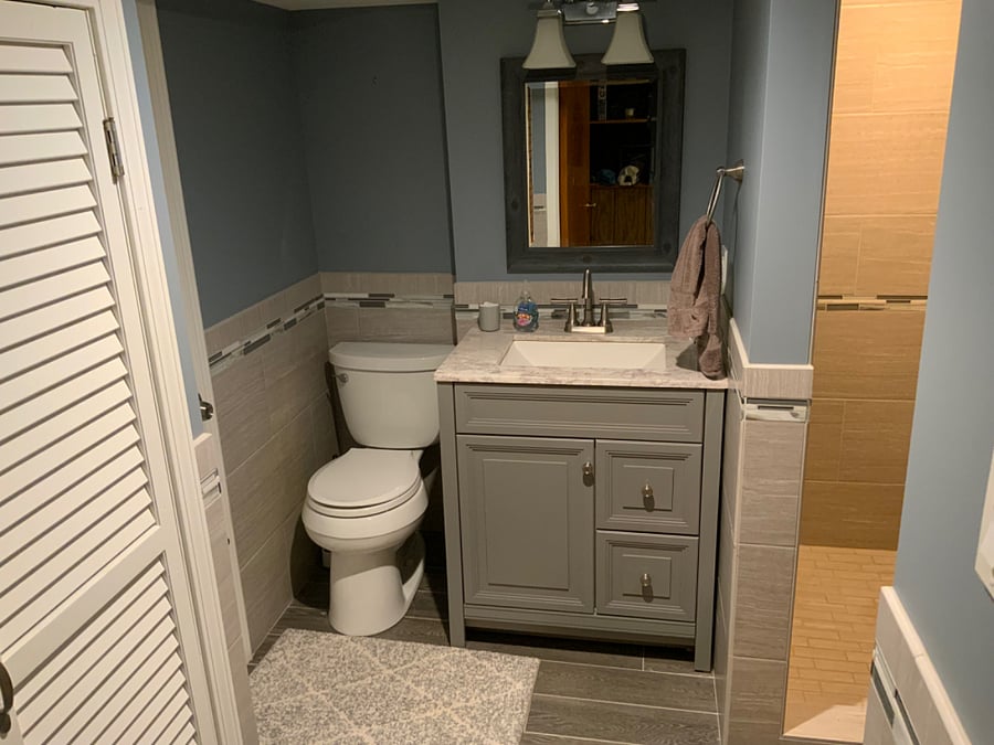Downstairs Basement Bathroom