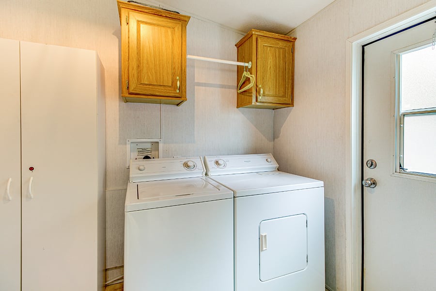 Washer and Dryer are also provided in this rental.