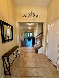 Shared entrance to home.