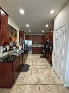 Shared downstairs kitchen.