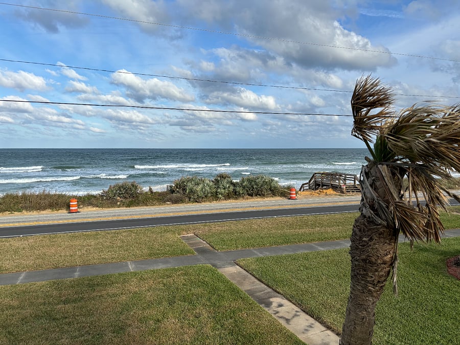 View from all rooms.