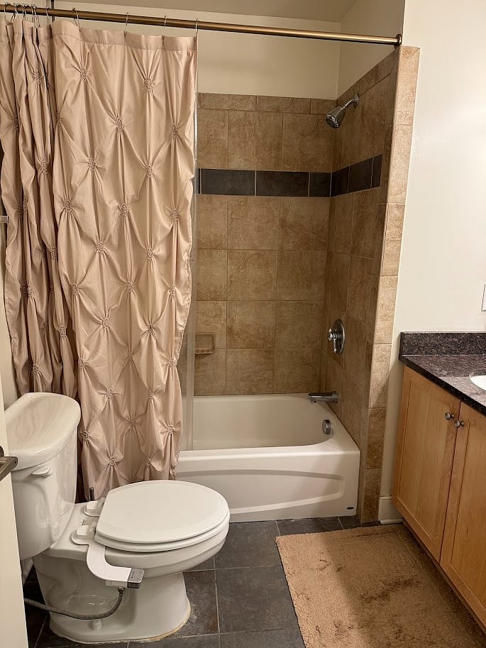 Master bathroom