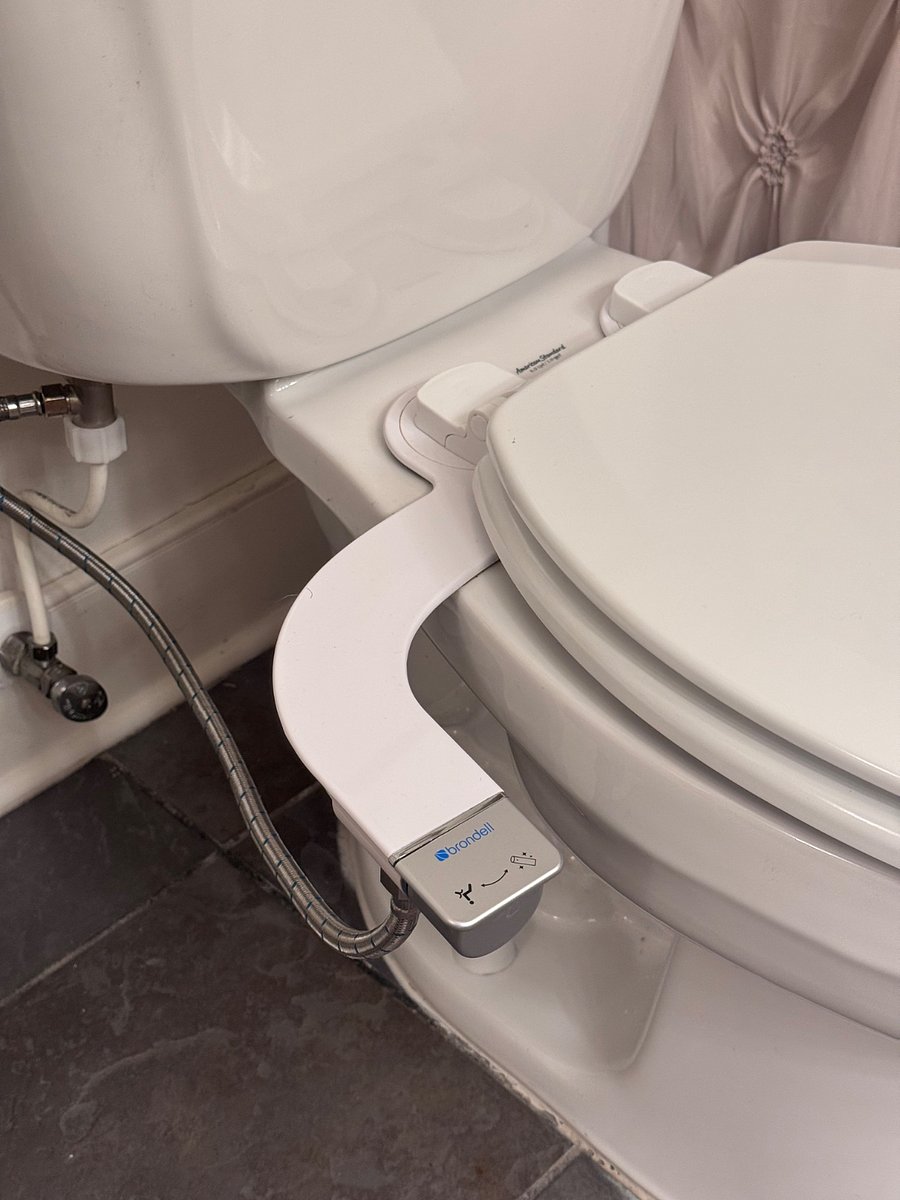 Bidet in master bathroom.