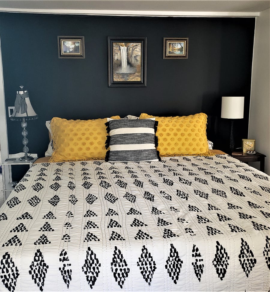 2nd Large Bedroom with King Size Adjustable Bed, with bathroom access