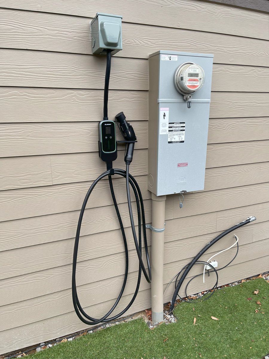 Free Level 2 (up to 40 amp) fast EV charging