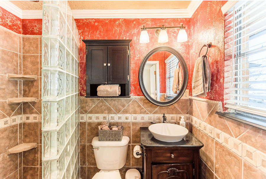 master bathroom