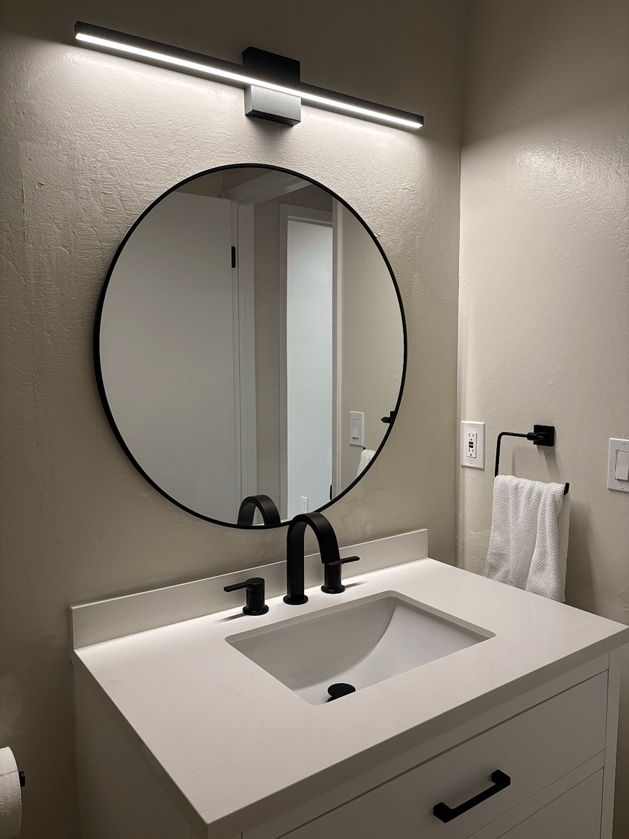 half bath on 1st floor
