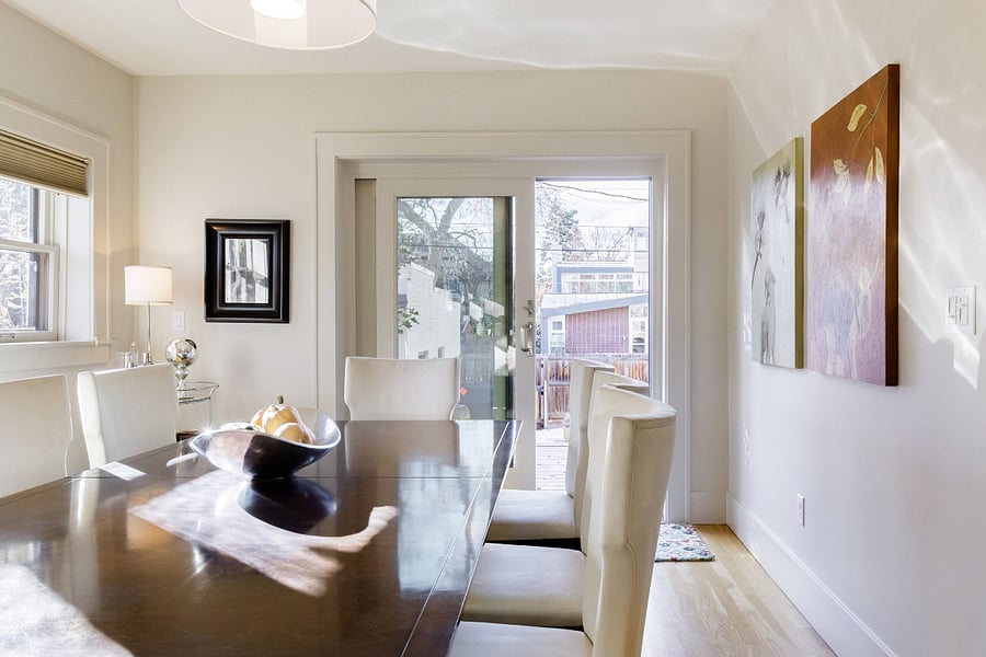 Sliding Doors to the outside decks.