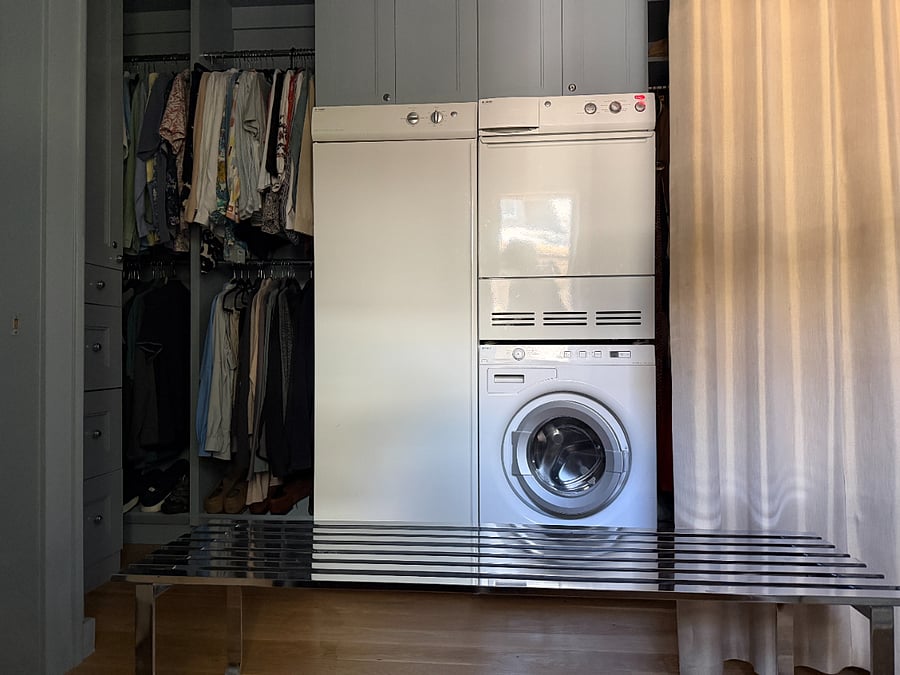 Miele Stacking Washer/Dryer and Drying cabinet