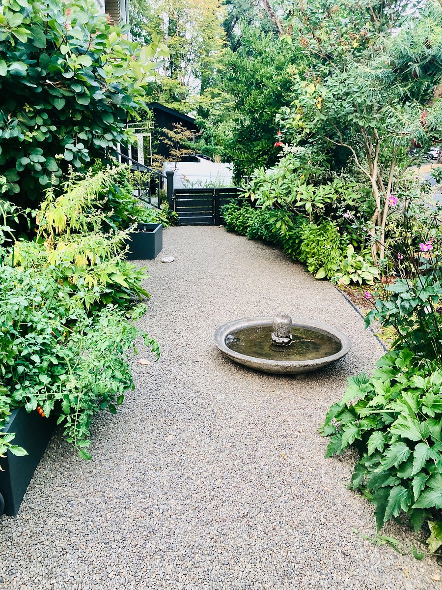 Front garden space