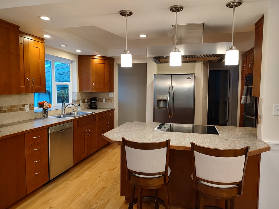 large kitchen
