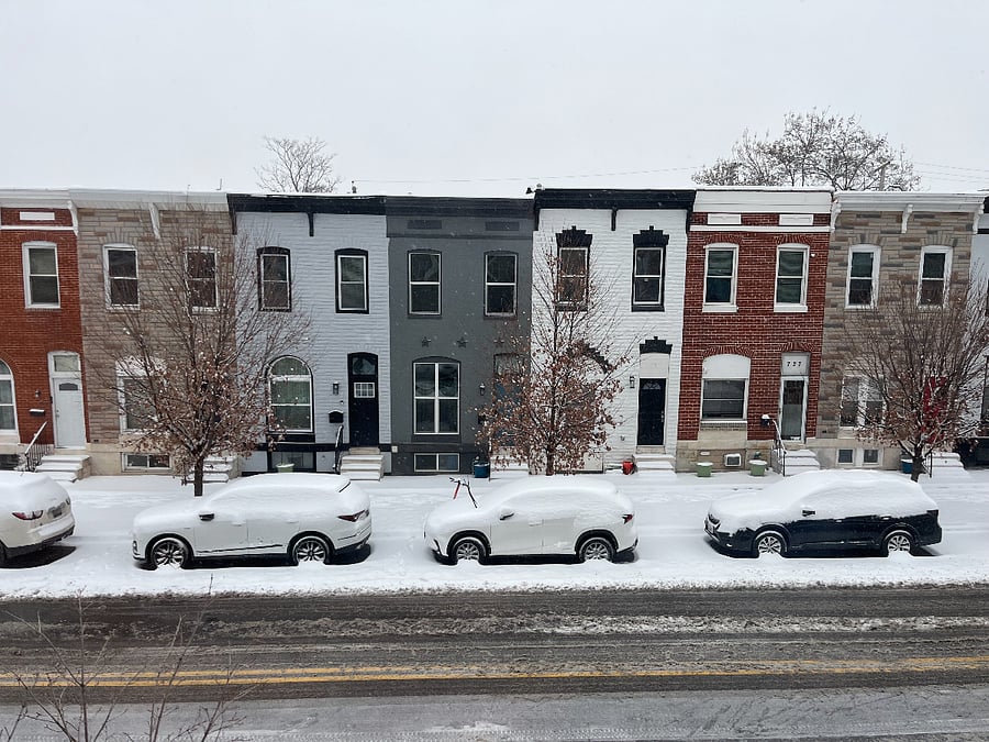 View directly across the street