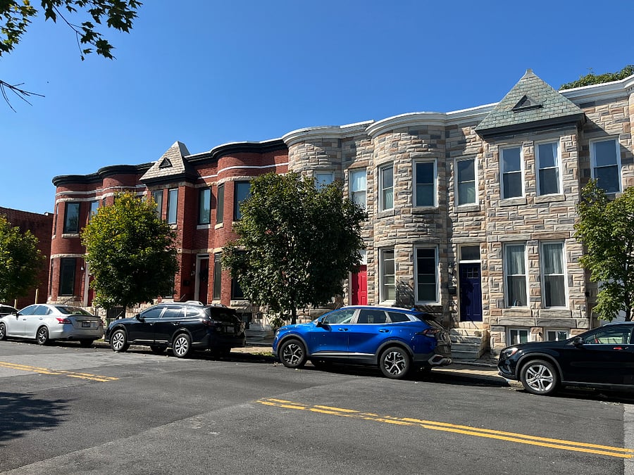 View of the street