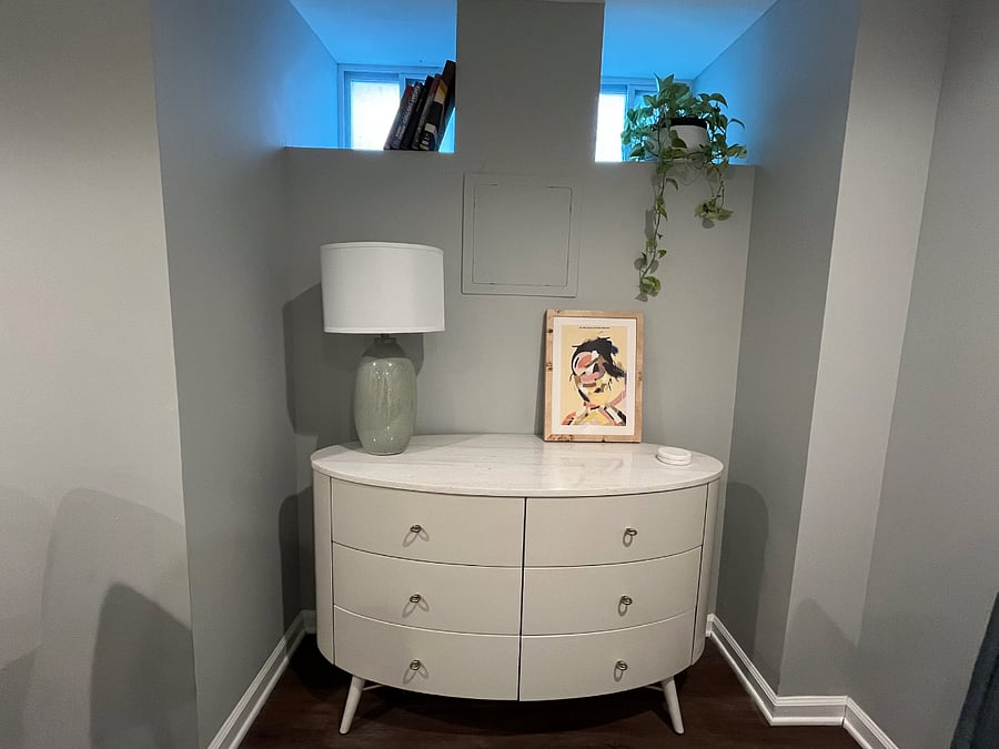 West Elm dresser w/ six drawers