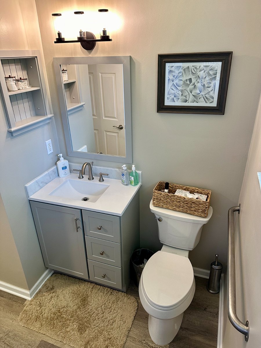 with shower and tub