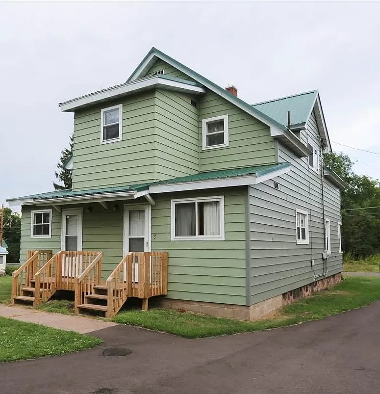 313 Lake Ave, Rear View.