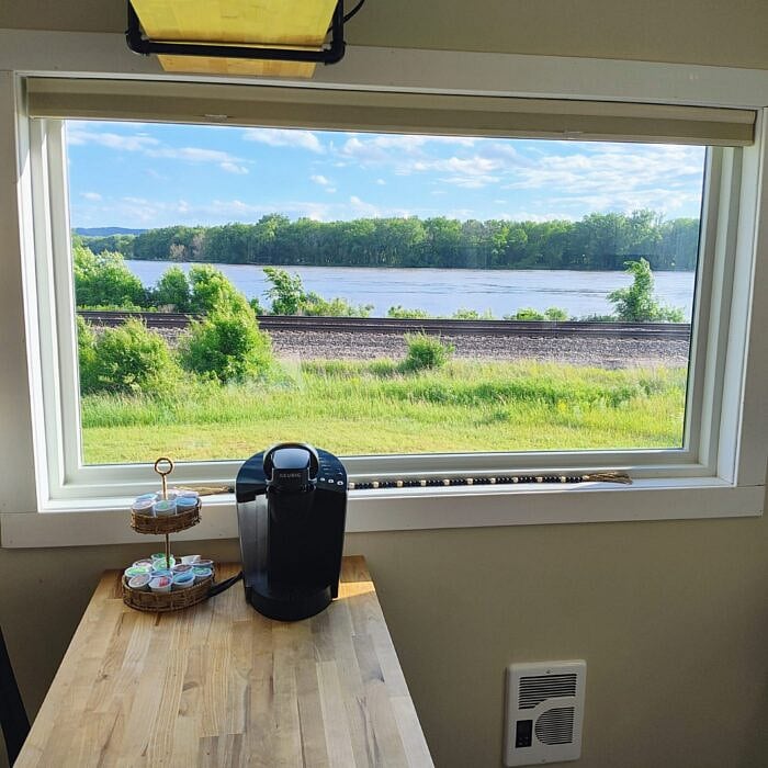 View from kitchen