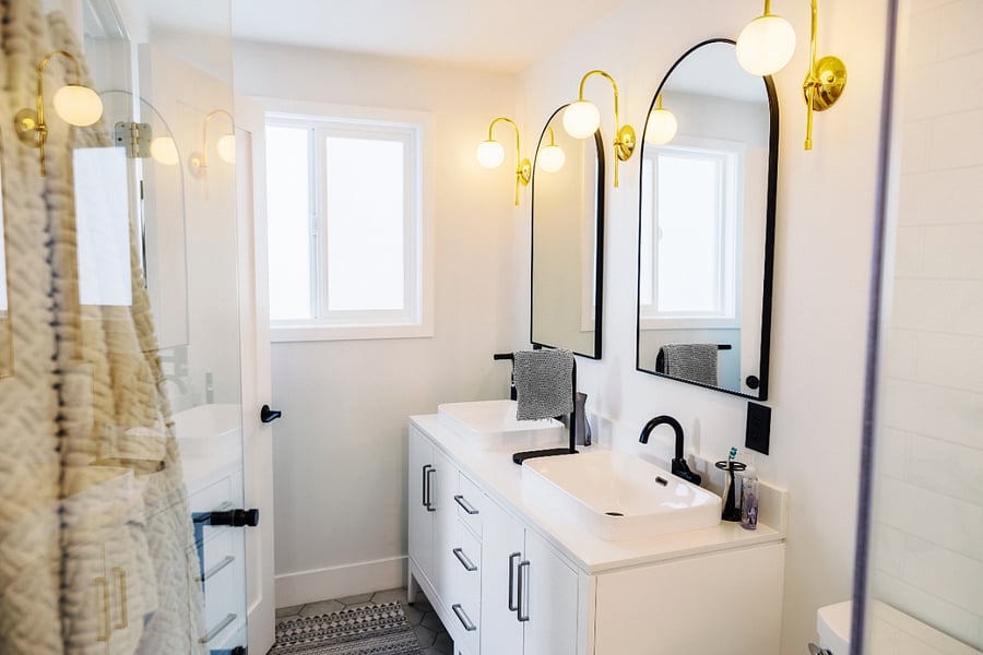Master bathroom