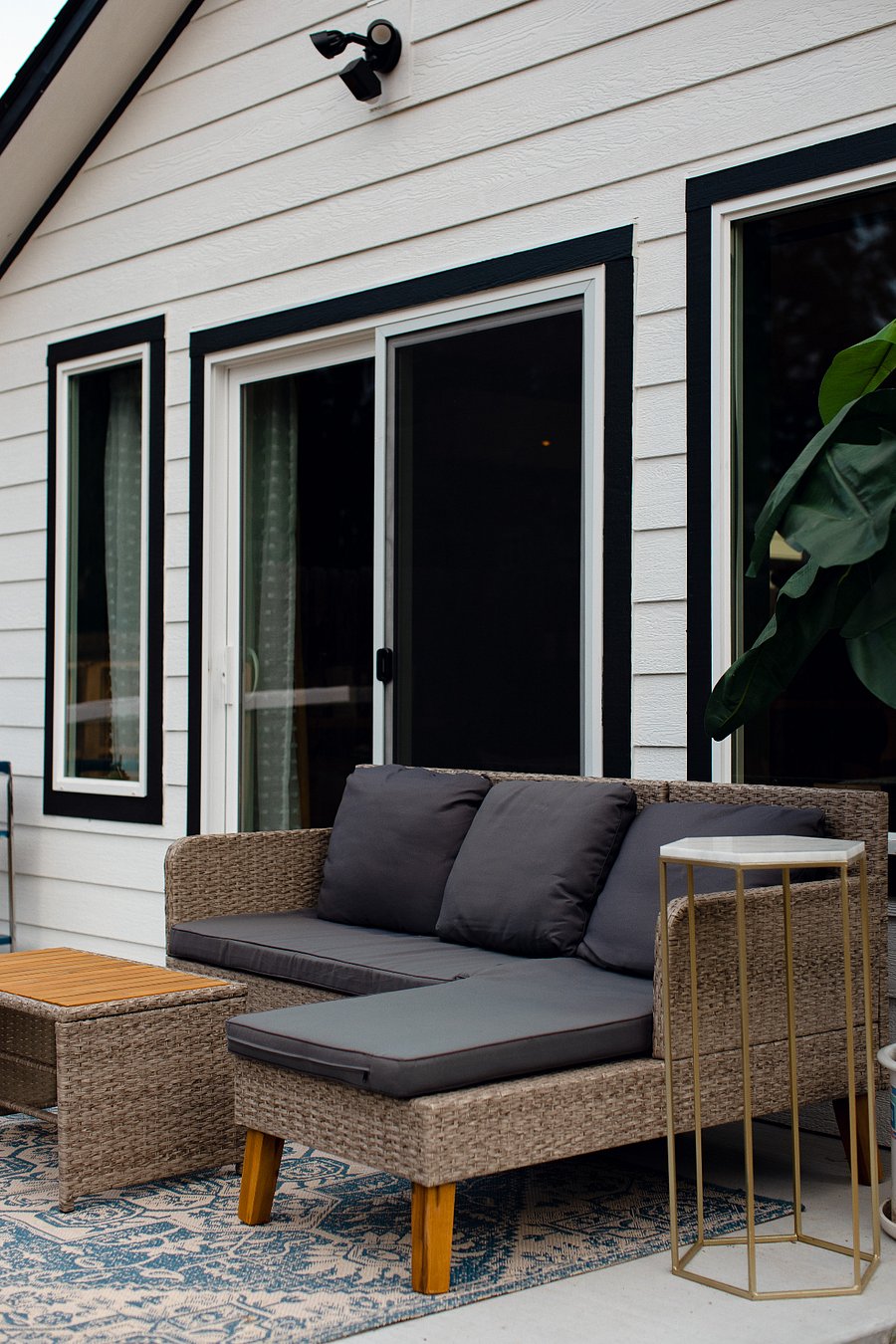 The backyard unit has it's own fenced-in, private backyard.