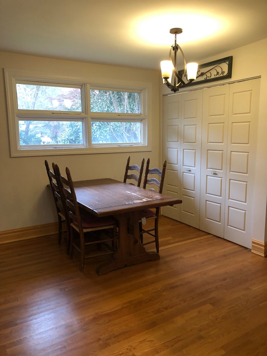 Dining and laundry