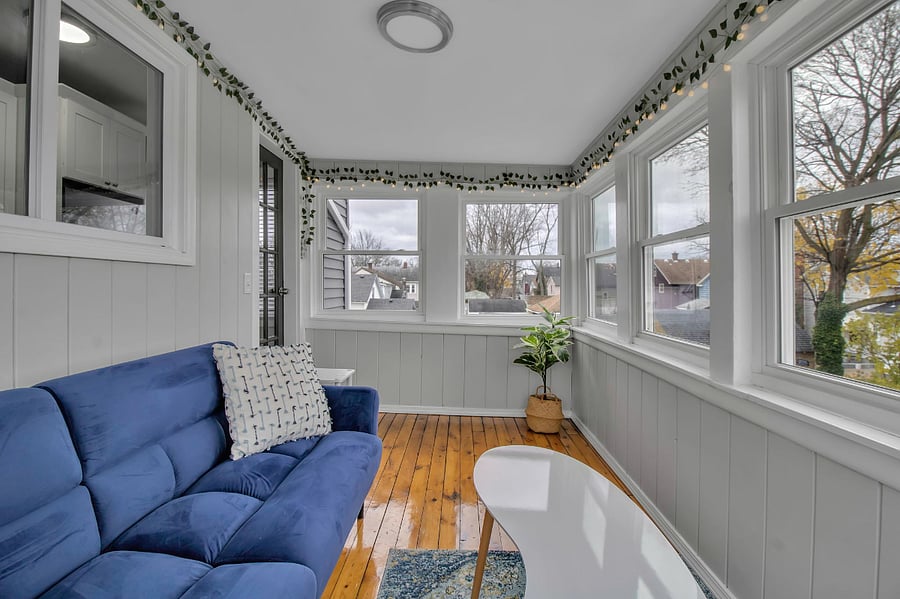 enclosed porch