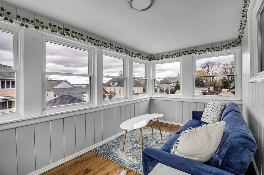 enclosed porch