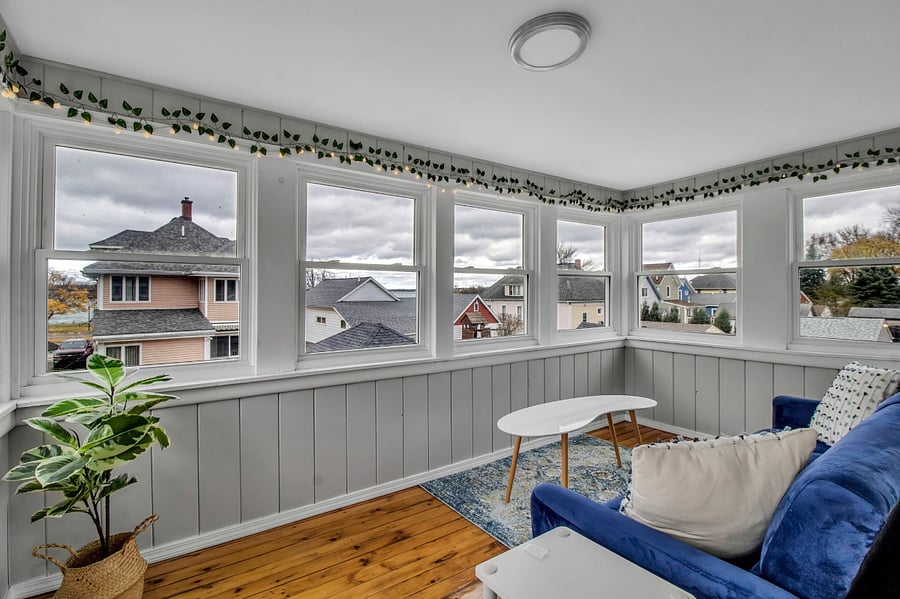 enclosed porch