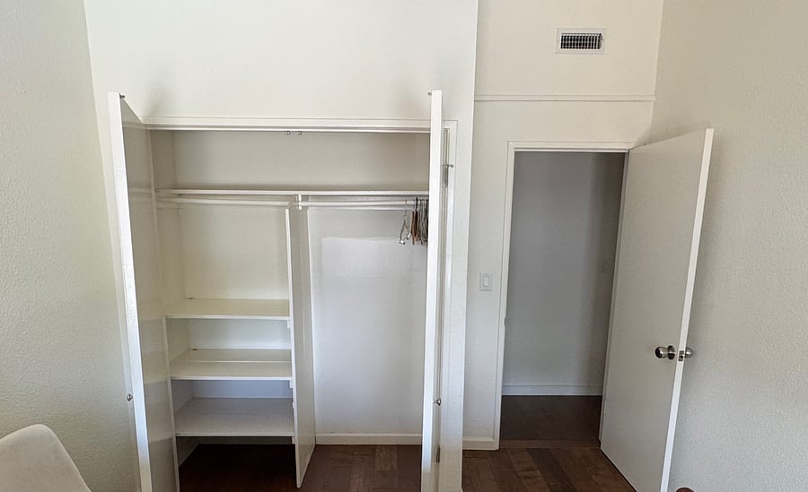 This is the San Francisco Room closet