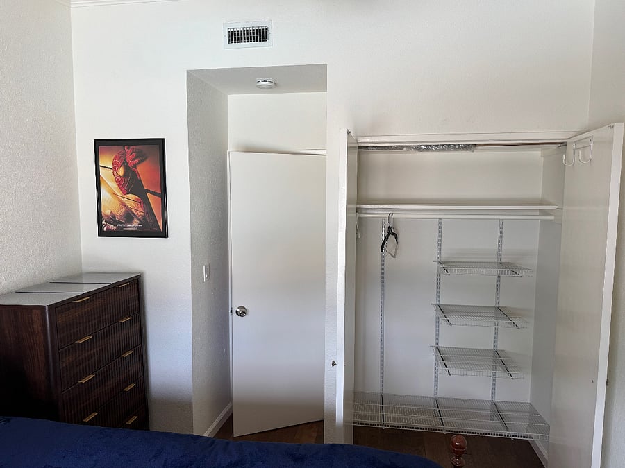 The New York Room closet.