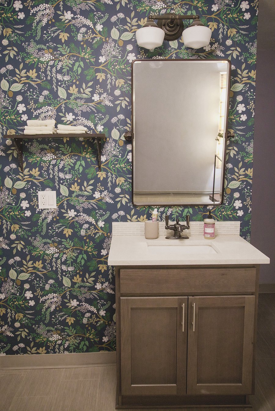 Basement bathroom