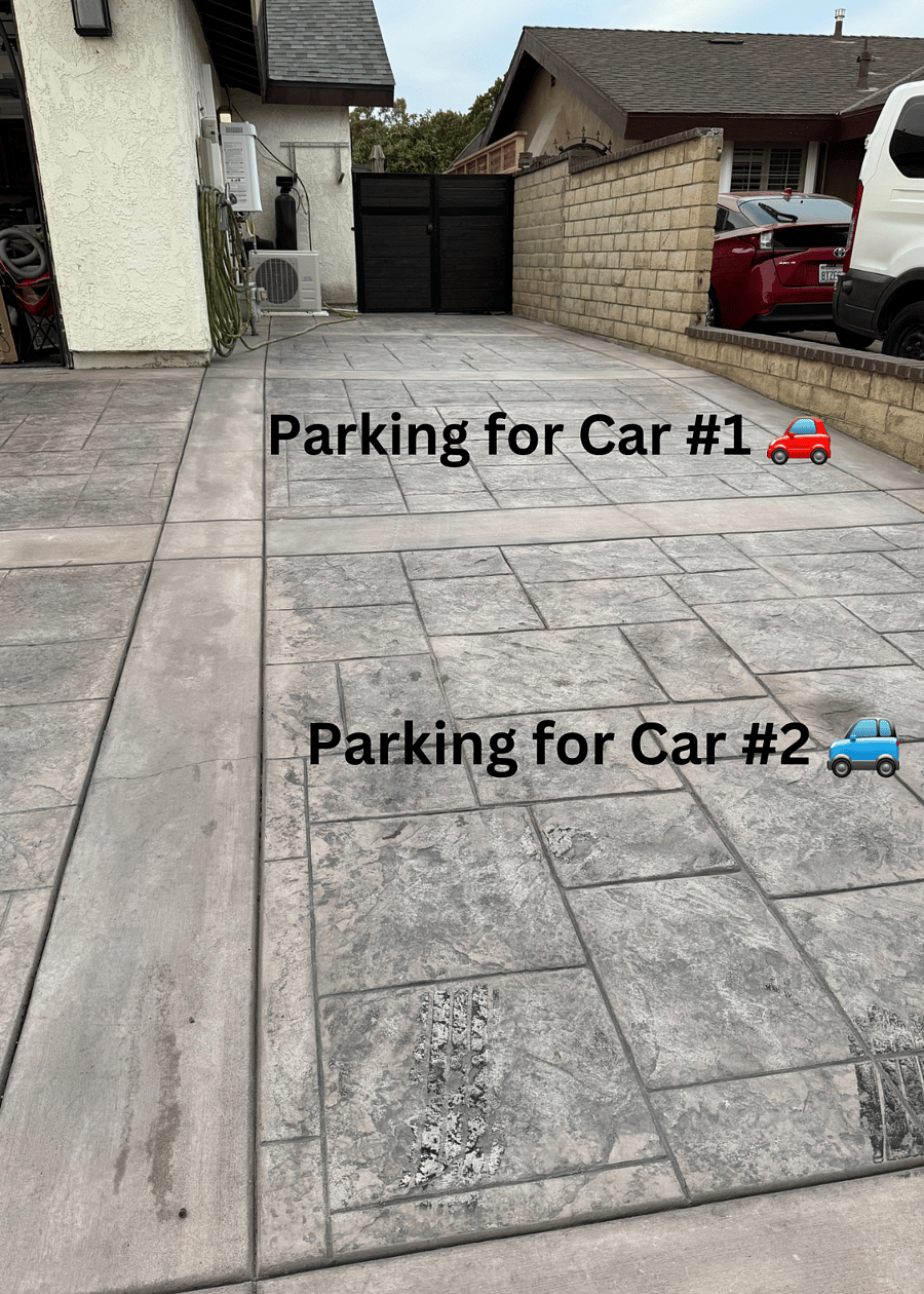 2 Parking Spaces