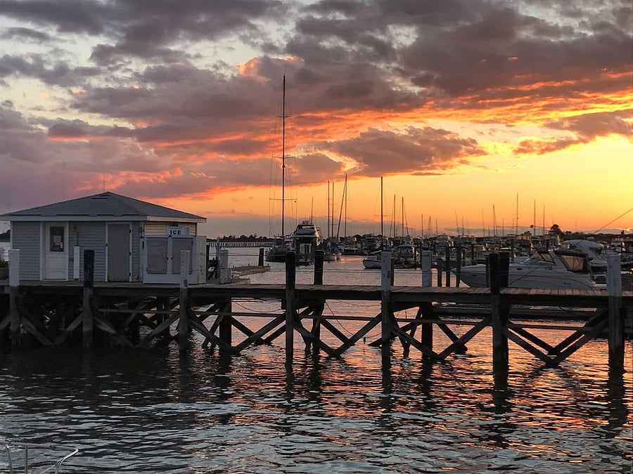 Clinton town dock