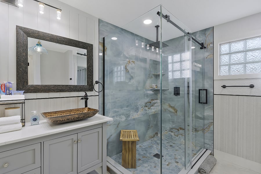 Master bathroom