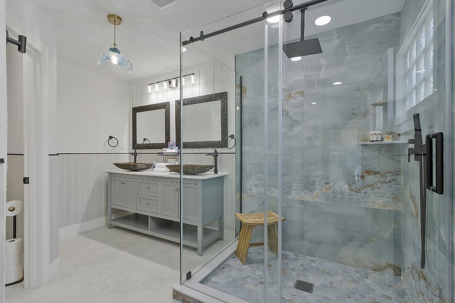 Master bathroom
