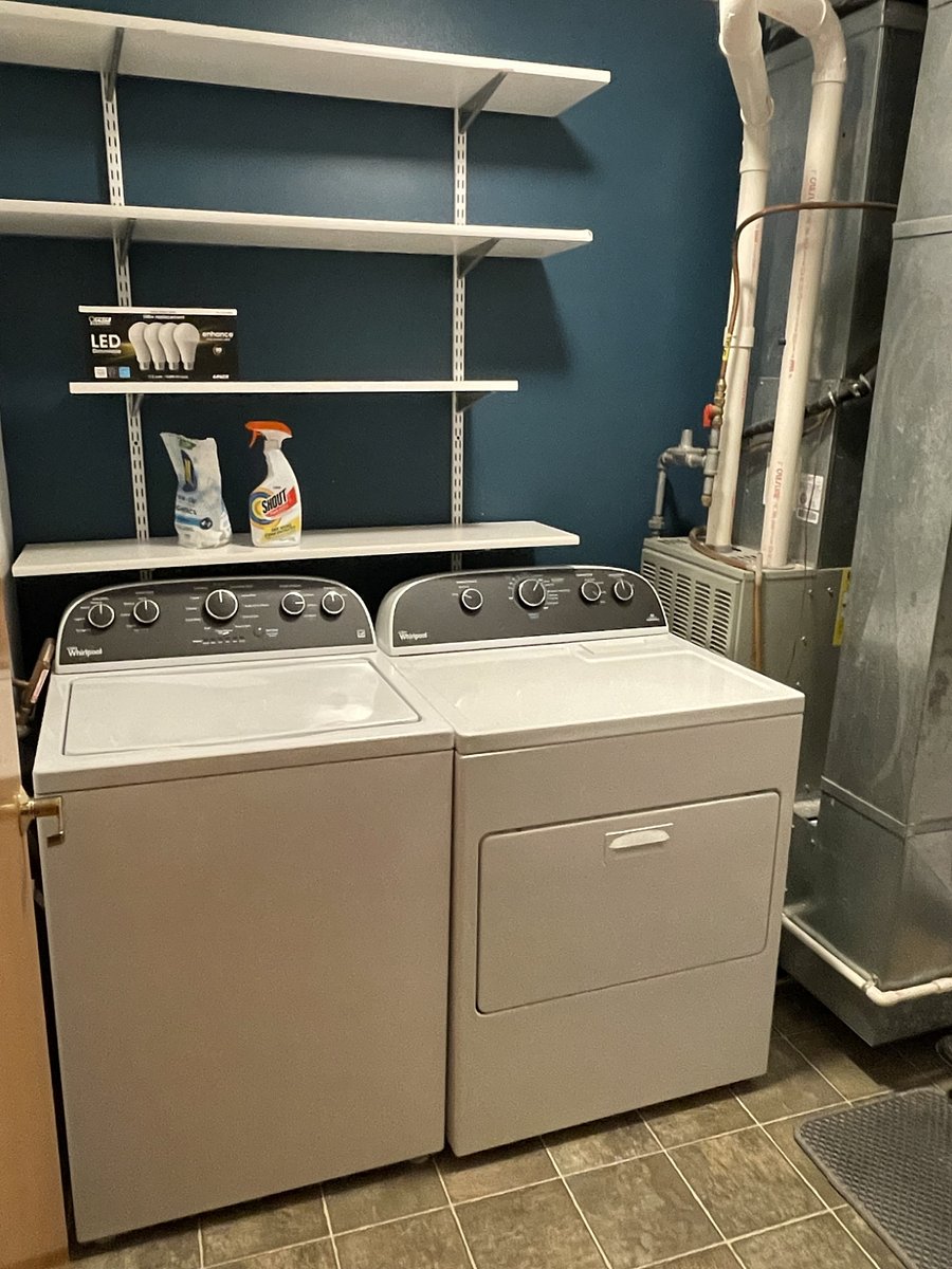 Full-sized Washer and Dryer