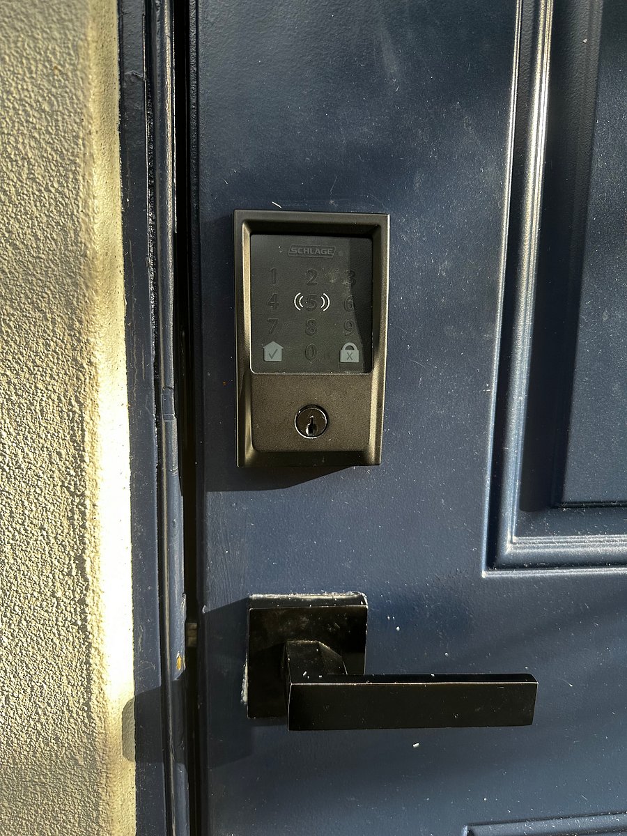 Keypad entry, no keys needed