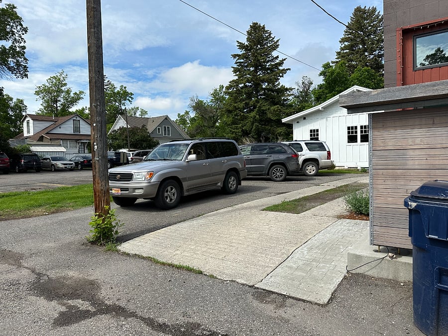 Off-street parking in a quiet, safe neighborhood