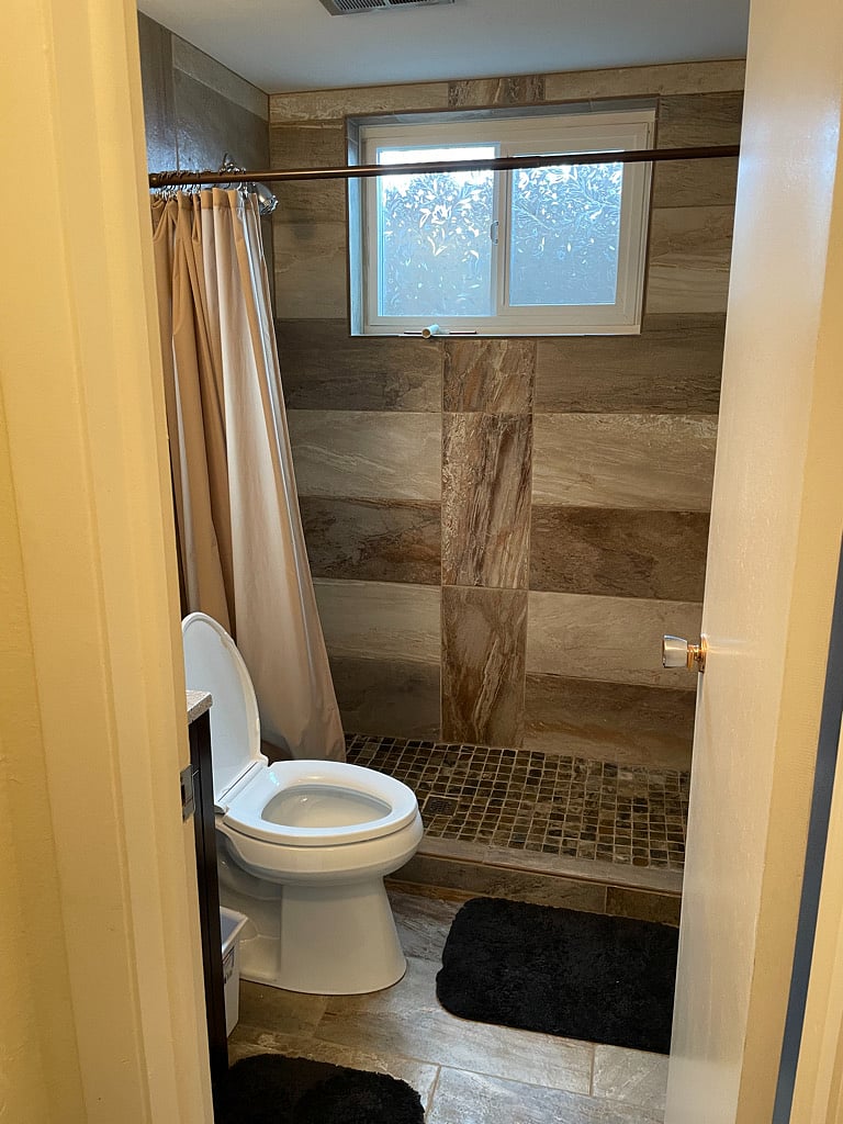 Private bathroom