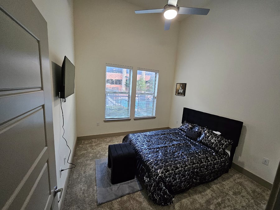 The first bedroom