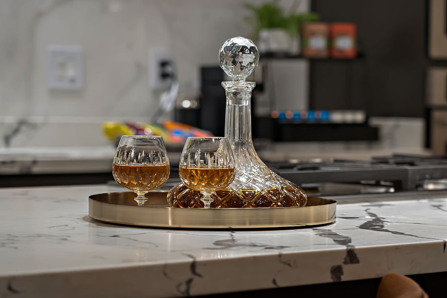 Enjoy a selection of treats and drinks for a perfect night