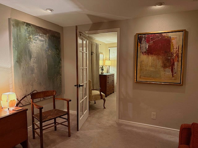 Living room into bedroom