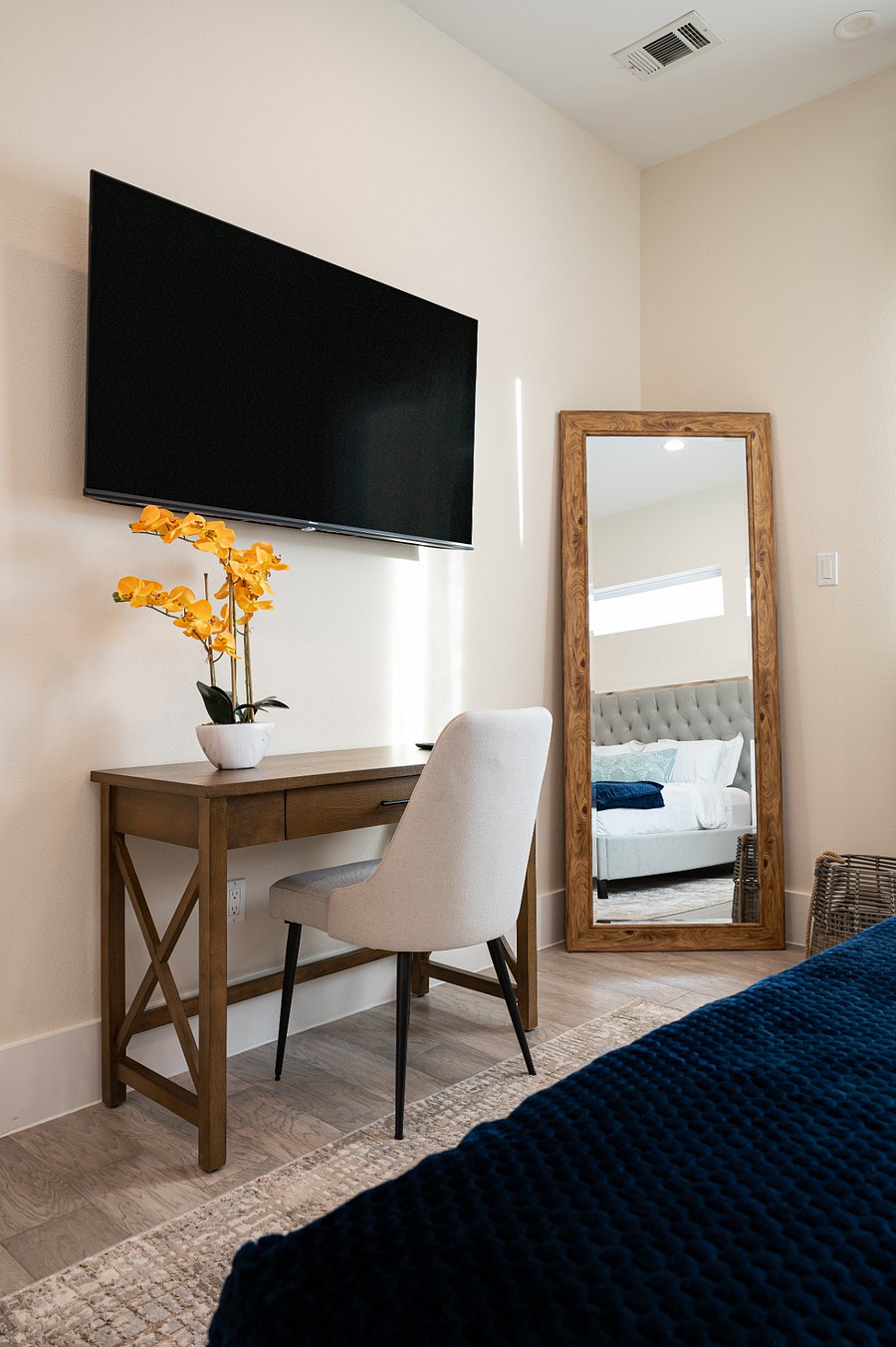 Catch your favorite shows on the TV in your bedroom